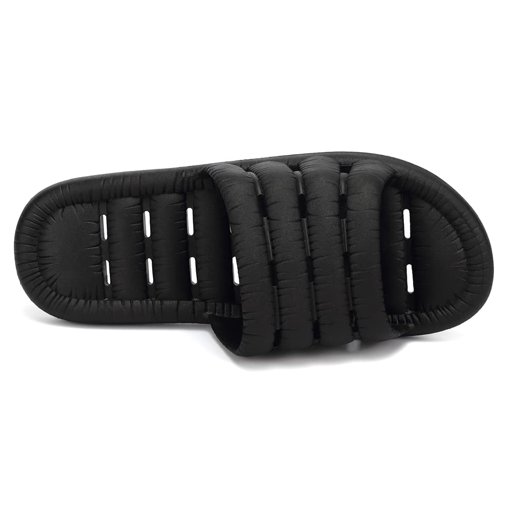 **FINLEOO Quick-Dry Shower Sandals with Drainage Holes - Non-Slip Bathroom & Gym Slippers for Men & Women - Soft Sole Open-Toe House Slippers for Indoor/Outdoor Use**    *(Use Cases: Perfect for Bathroom, Poolside, Gym, Spa, Travel, or Everyday Indoor Comfort)*