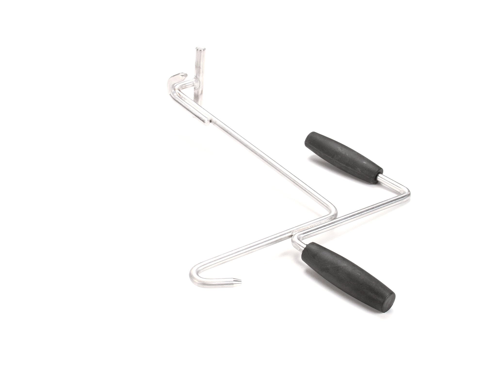 PS1154-1 Deep Fryer Hook Drain - Heavy Duty Stainless Steel Oil Drain Tool for Commercial & Home Kitchen Use - Perfect for Draining Fried Chicken, Donuts & Seafood