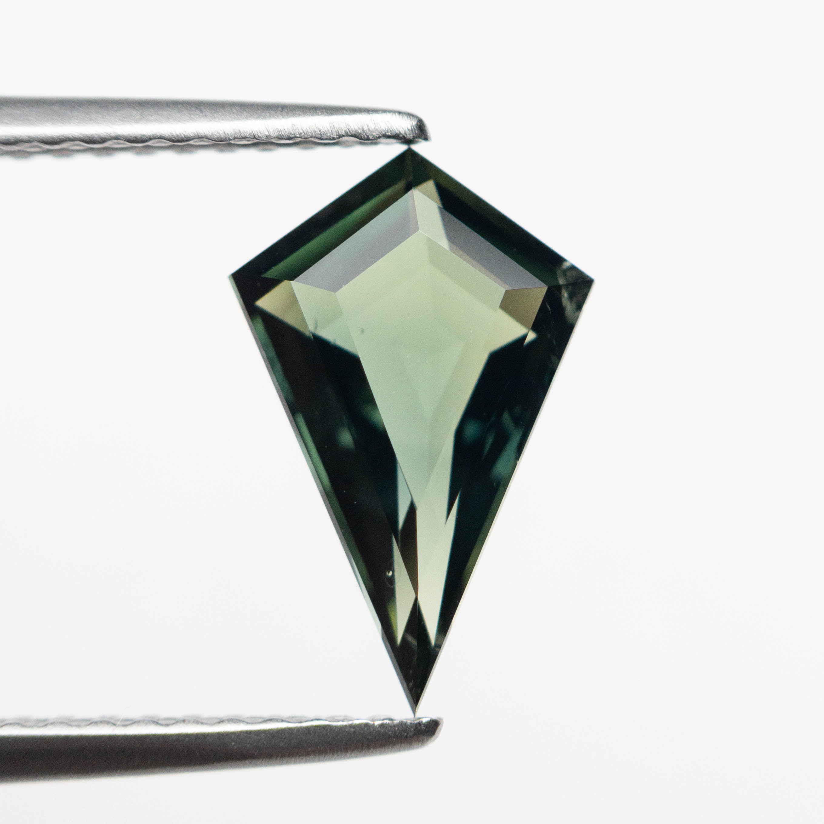1.91ct Natural Kite Step Cut Blue Sapphire Gemstone - 11.82x7.67x3.68mm for Engagement Rings & Fine Jewelry Making