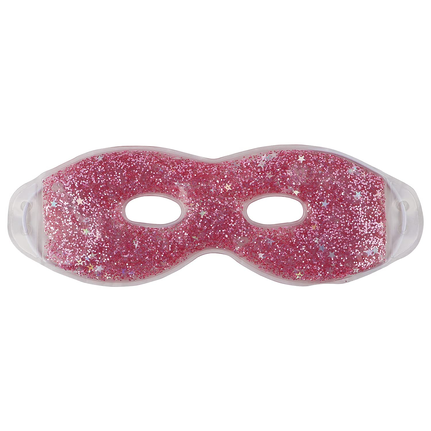 Zureni Cooling Gel Eye Mask for Dark Circles, Puffy Eyes & Redness Relief - Reusable Cold Compress Under Eye Patches for Women & Men (Pink) - Perfect for Sleep, Travel & Post-Surgery Recovery