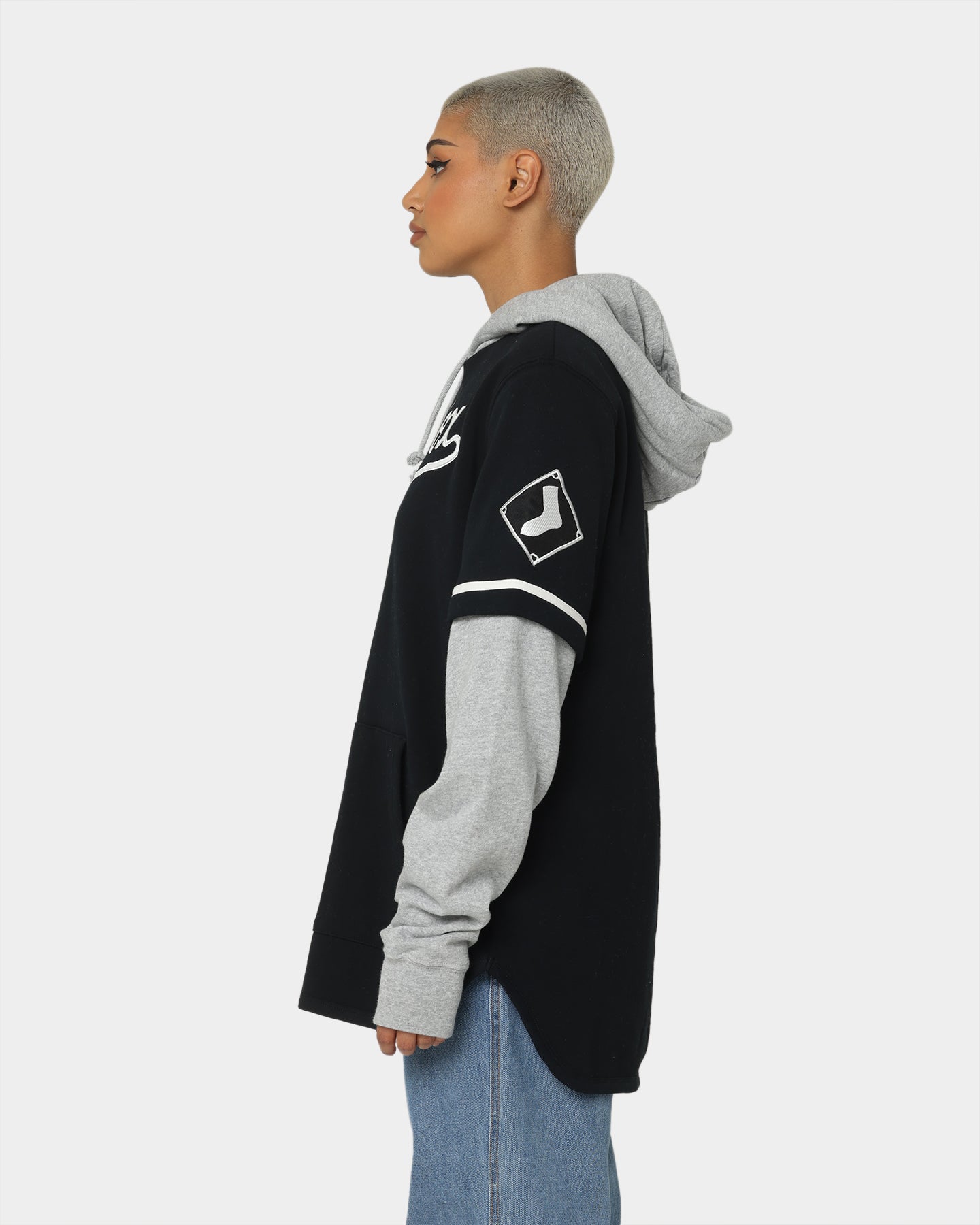 47 Brand Chicago White Sox Shortstop Hoodie - Jet Black - Men's Baseball Fan Apparel for Game Day & Casual Wear