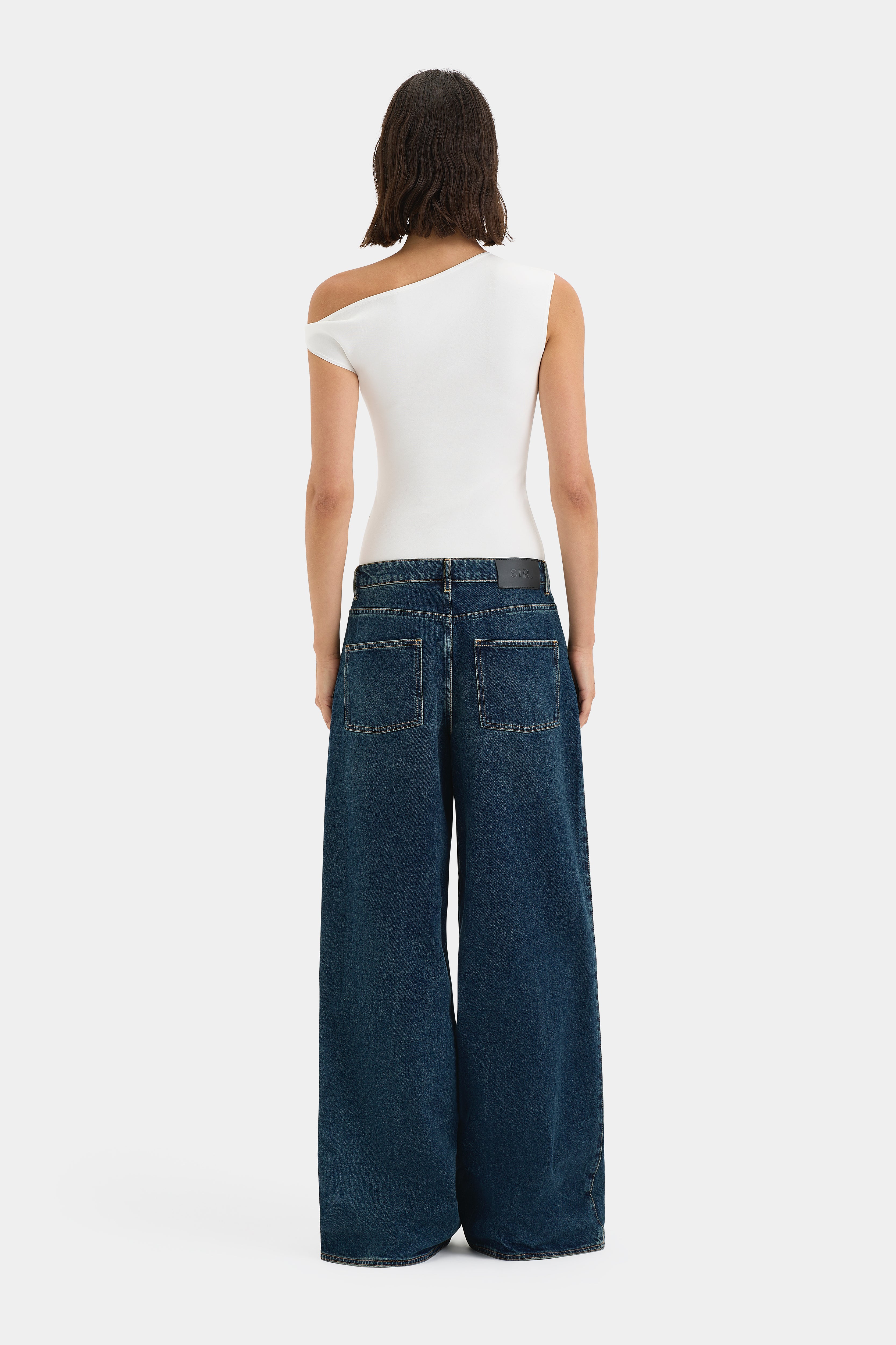 Indigo Twist Top - Stylish Women's Casual T-Shirt for Everyday Wear | Perfect for Outings, Dates & Relaxing at Home