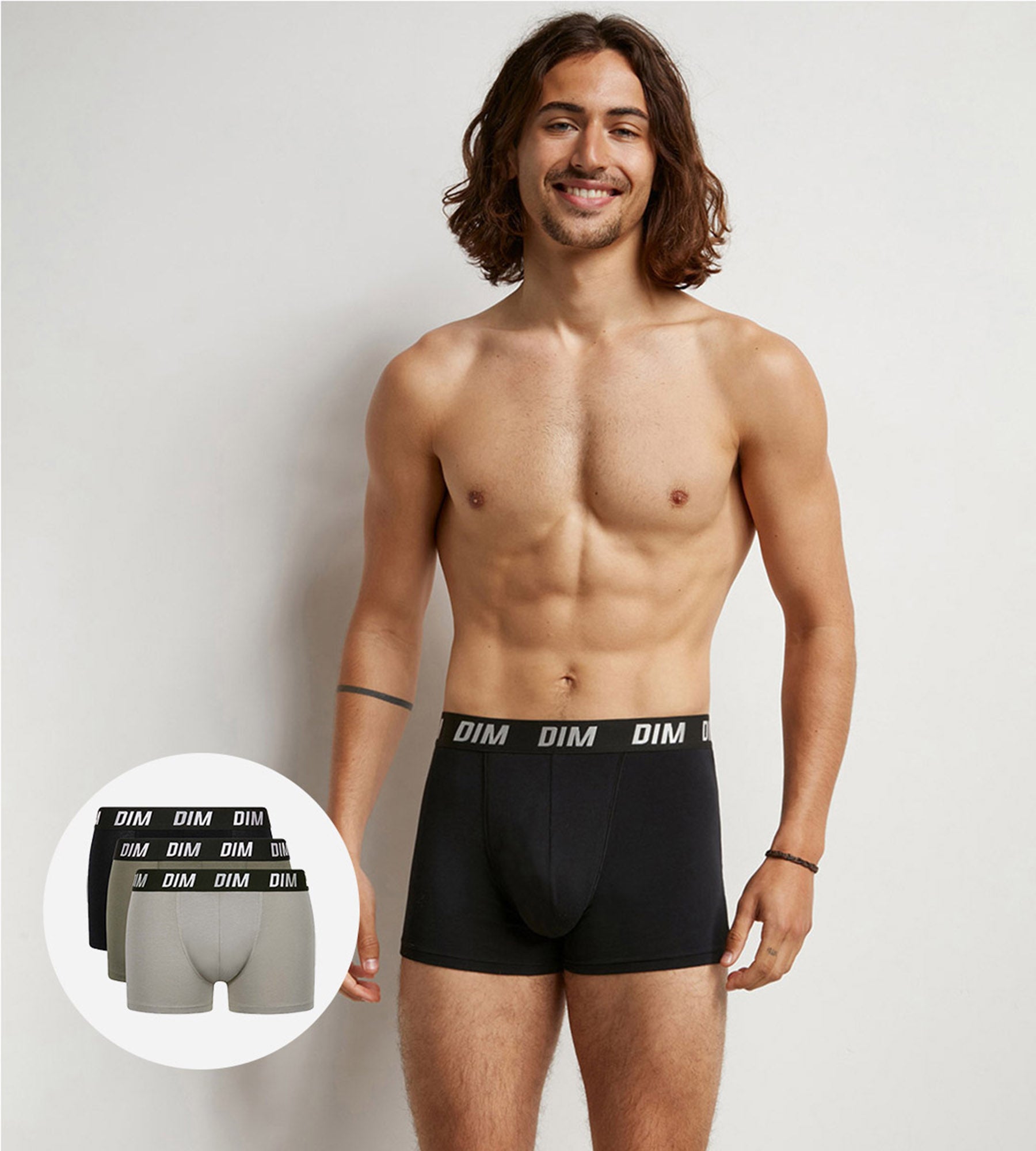3 Pack Men's Active Thermoregulation Boxer Briefs - Moisture Wicking, Breathable Underwear for Sports & Daily Wear