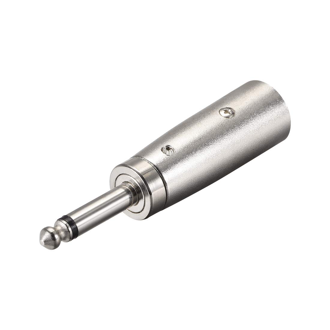 Professional XLR Male to 1/4 Inch TRS Male Adapter - Gold Plated Audio Gender Changer Connector for Microphones, Instruments & Studio Equipment - Perfect for Live Performances, Recording Sessions & DJ Setups (2-Pack)