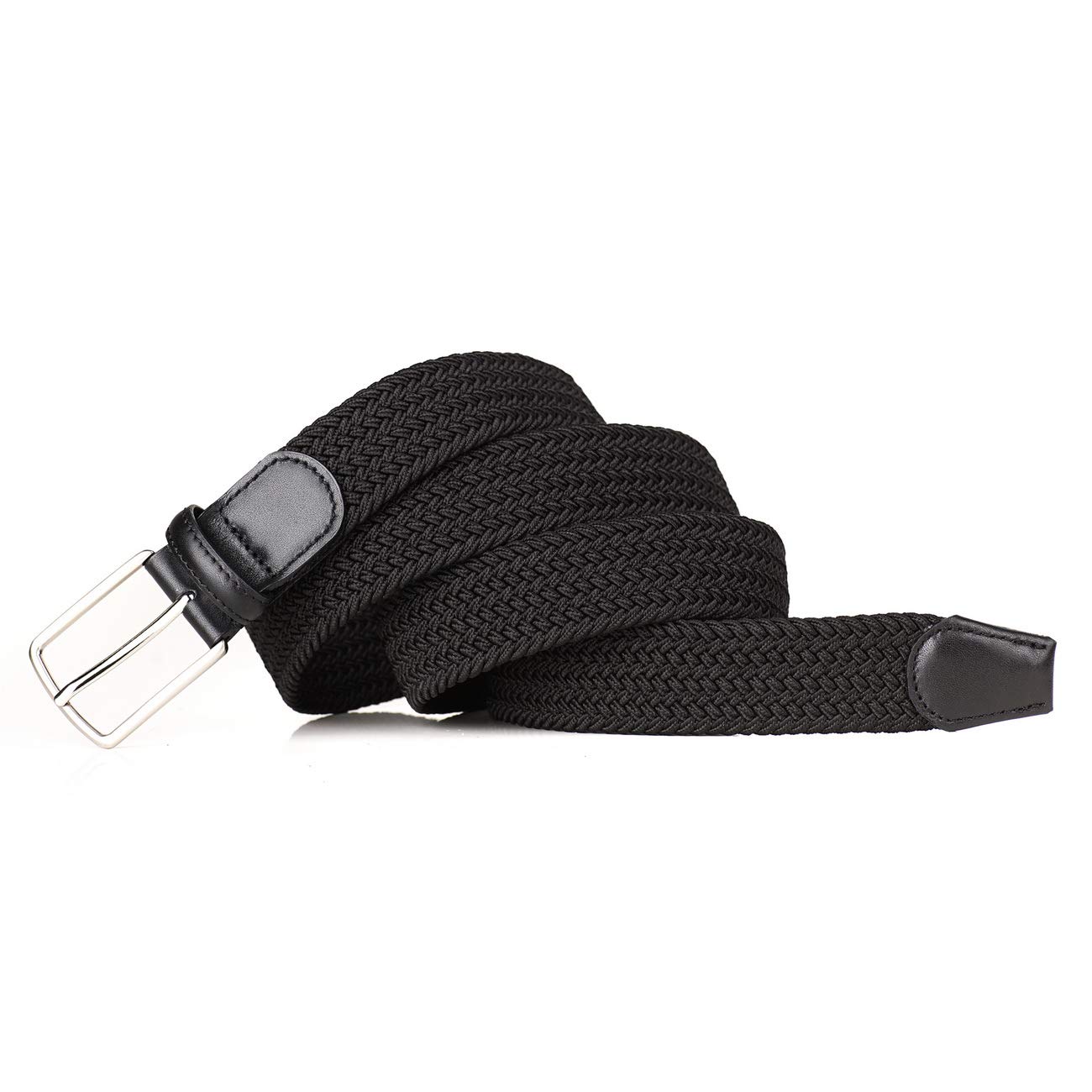Men's Big & Tall Leather Belt - Adjustable 36