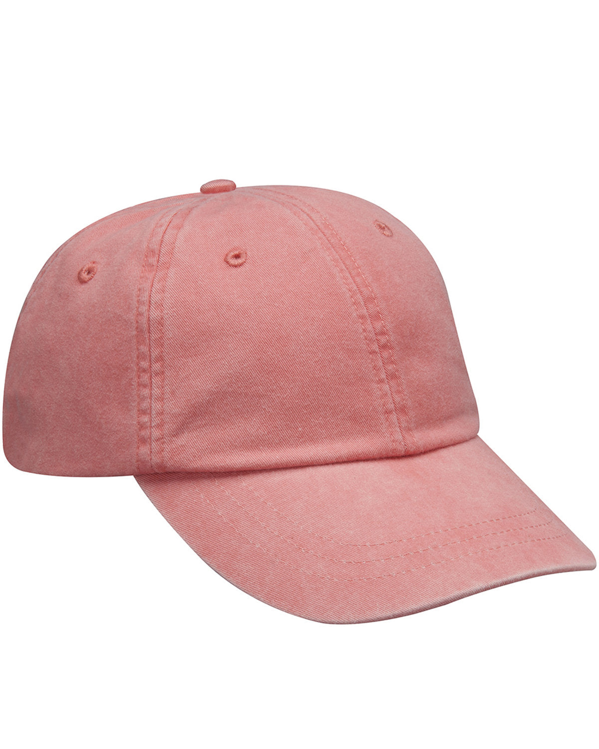 Adams AD969 Optimum Pigment Dyed Baseball Cap - Adjustable Cotton Hat for Men & Women - Perfect for Outdoor Sports, Casual Wear & Sun Protection