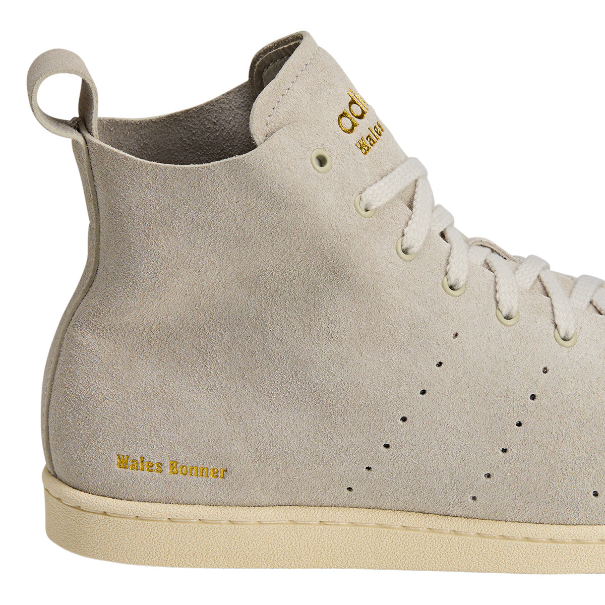 Wales Bonner Superstar Hi 'Mist Stone' Sneakers - Limited Edition Retro Running Shoes for Men & Women | Perfect for Casual Wear, Street Style & Fashion Collectors