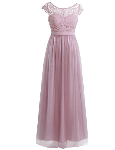 Lace Tulle Dusty Rose