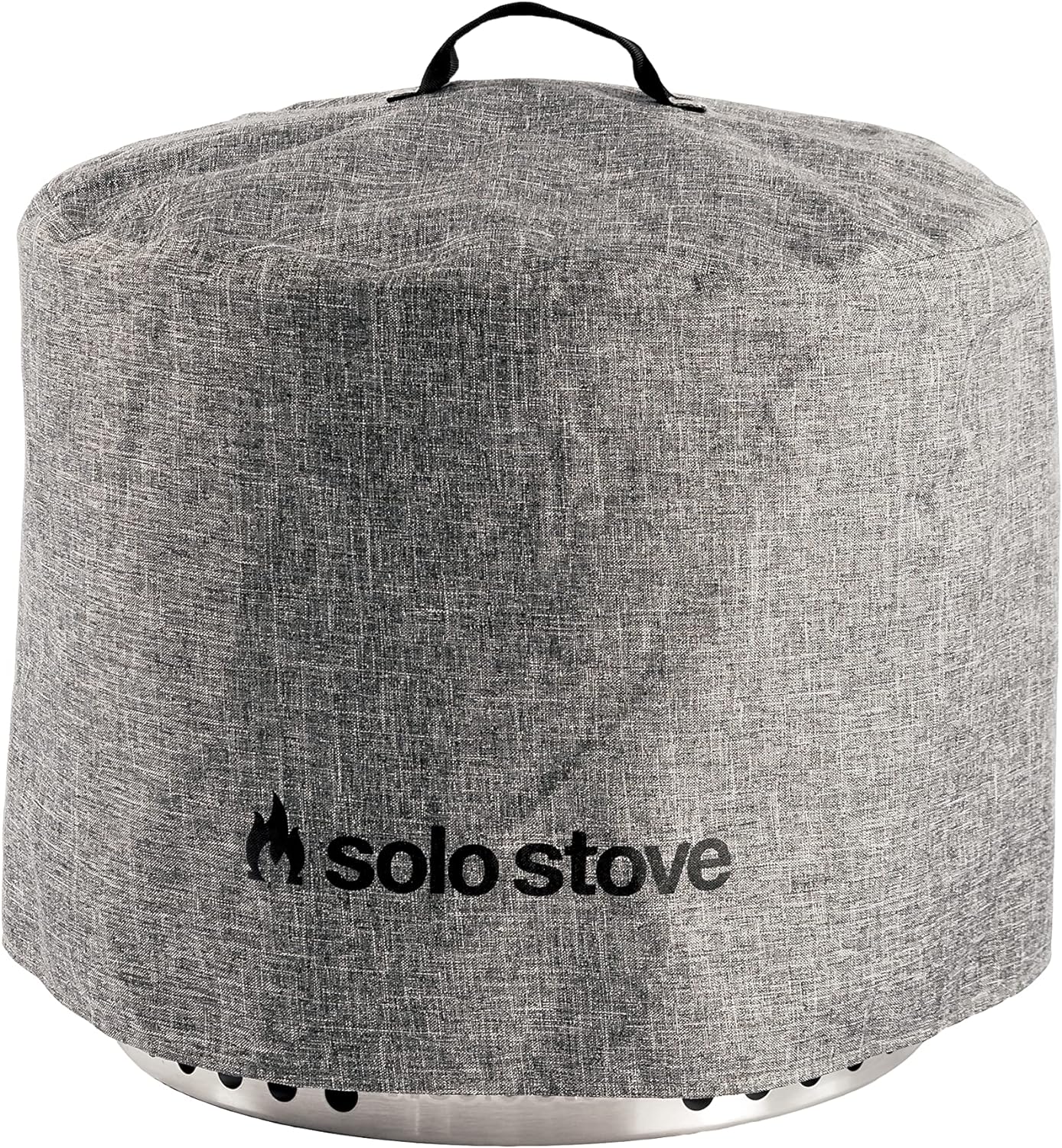 Solo Stove Yukon 27 Inch Fire Pit Shelter - Premium Ash Grey Cover for Outdoor Camping, Backyard & Patio Protection