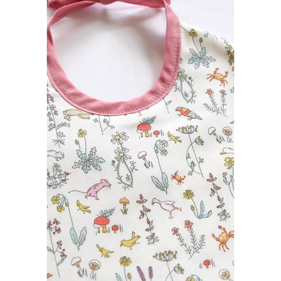 Barnabe Loves Coffee Celestial Blue Bib 22 x 29 cm - Perfect for Baby Feeding, Mealtime Protection & Photo Shoots