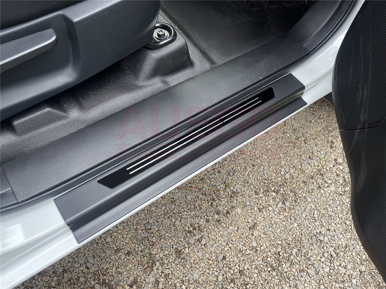 ABS Door Sill Protector for ISUZU D-MAX DMAX 2020-2023 - Heavy Duty Scratch Guard for Truck Doors - Perfect for Off-Roading & Daily Commute