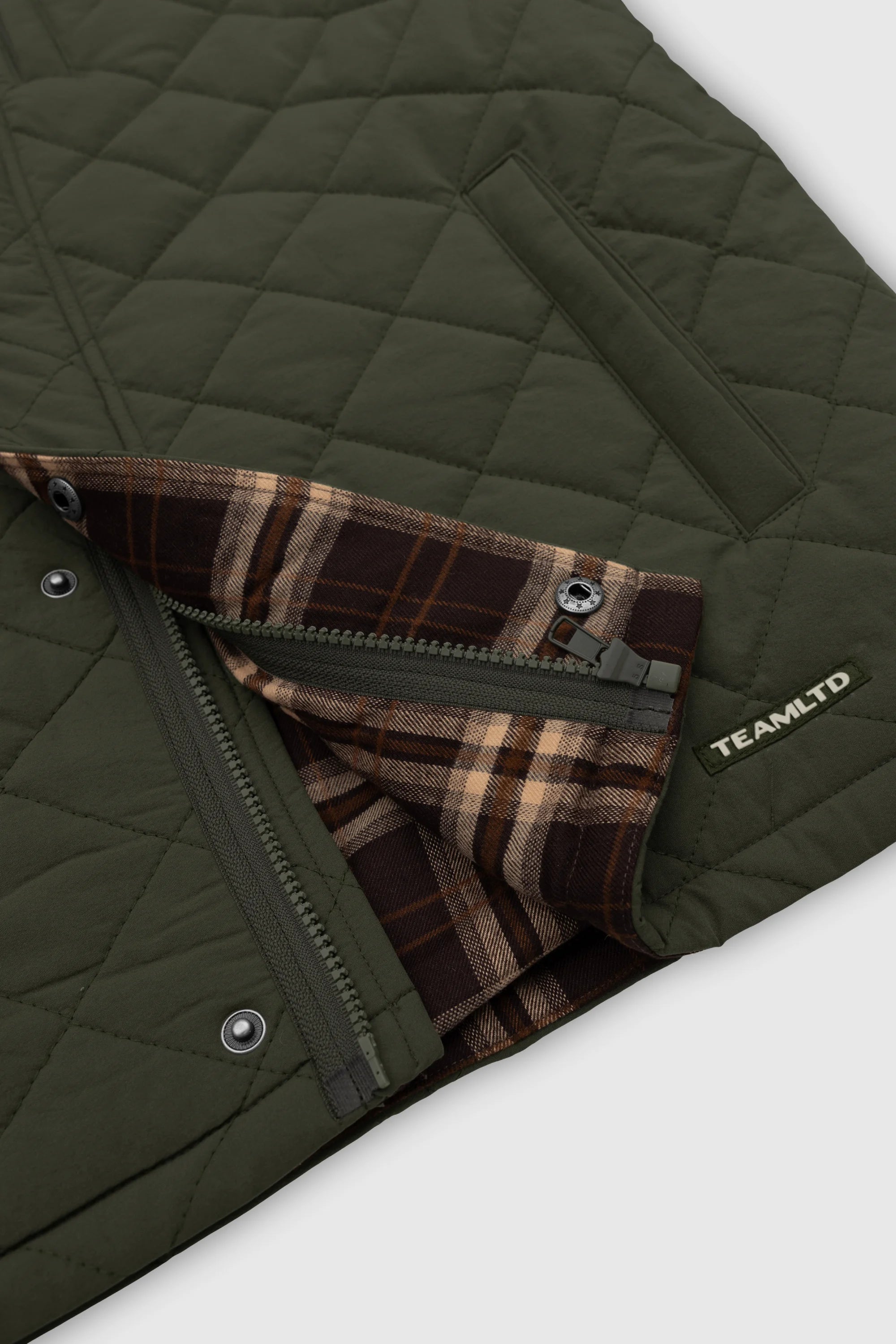 Quilted Bomber Jacket for Men & Women - Lightweight Puffer Coat with Warm Fleece Lining - Perfect for Fall, Winter & Outdoor Activities
