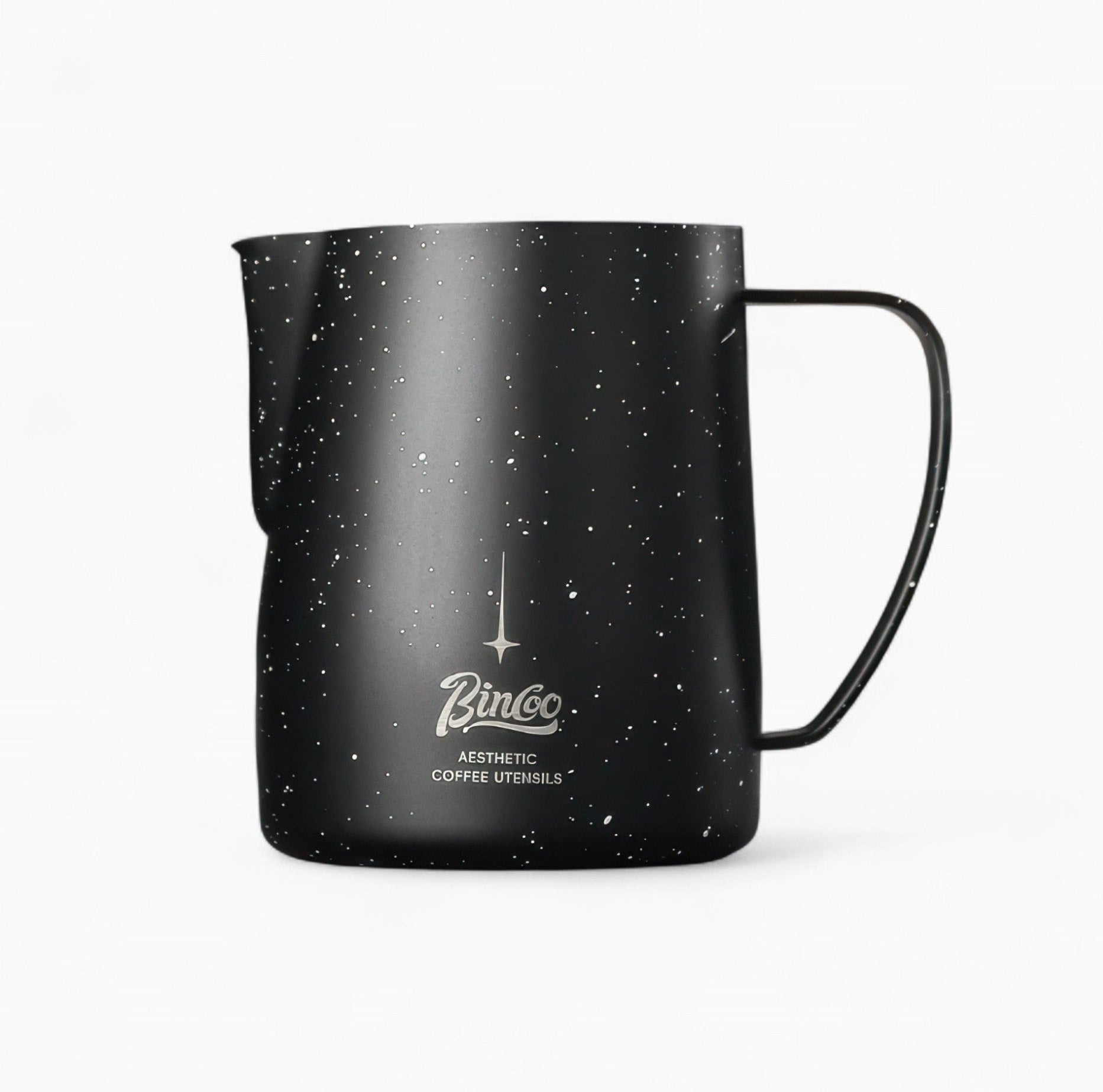 Professional Barista Milk Pitcher - Stainless Steel Latte Art Jug for Coffee Making, Perfect for Home Baristas & Coffee Shops - Ideal for Cappuccino, Latte & Espresso Drinks
