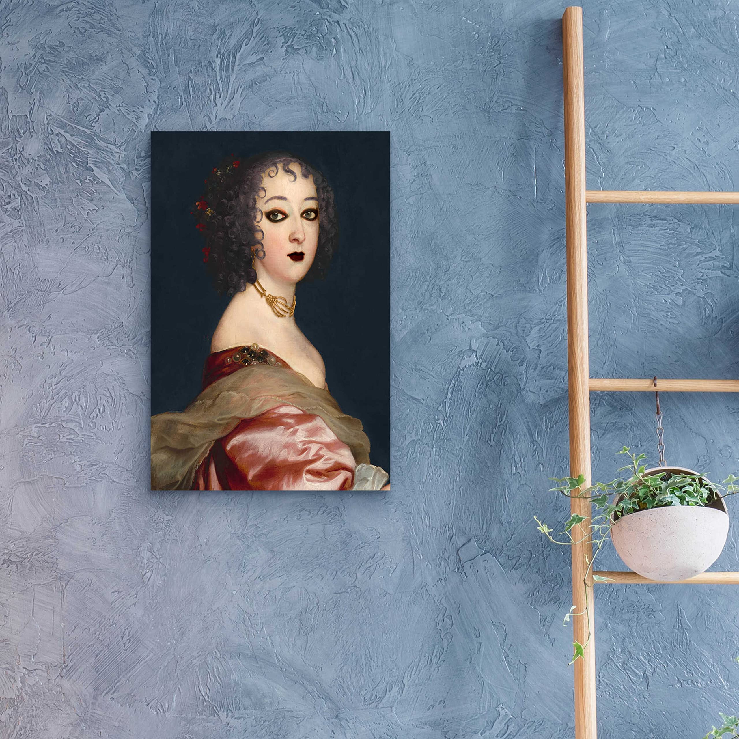 Grace Popp's 'Gothic Jane II' Acrylic Glass Wall Art - 16x24 Inches Modern Home Decor for Living Room, Bedroom & Office