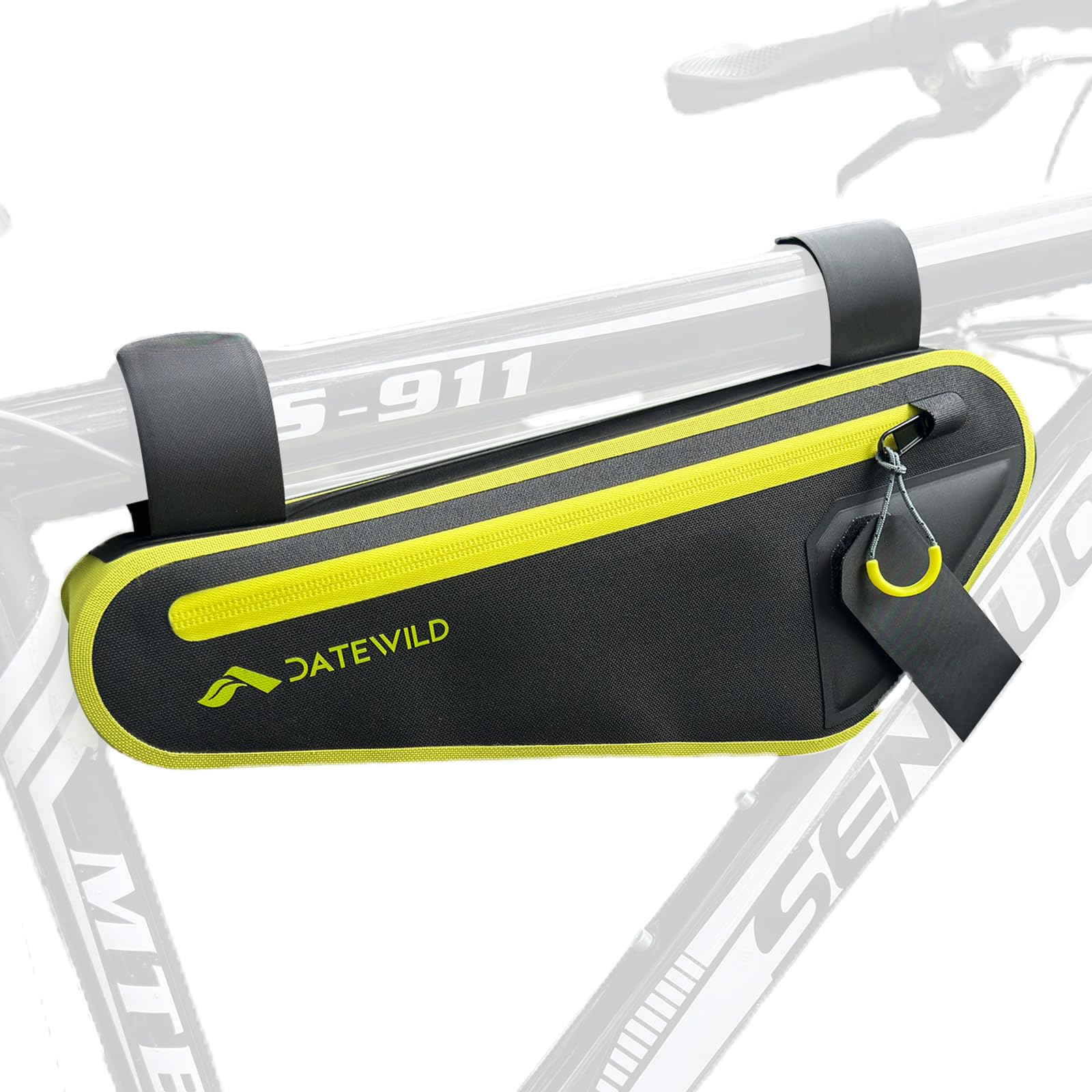 Waterproof Bike Frame Bag - Large Capacity Bicycle Storage for Phone, Glasses, Wallet & Keys | Durable Cycling Accessories for Road Bikes & Commuting | Perfect for Daily Rides, Urban Commuting & Outdoor Adventures