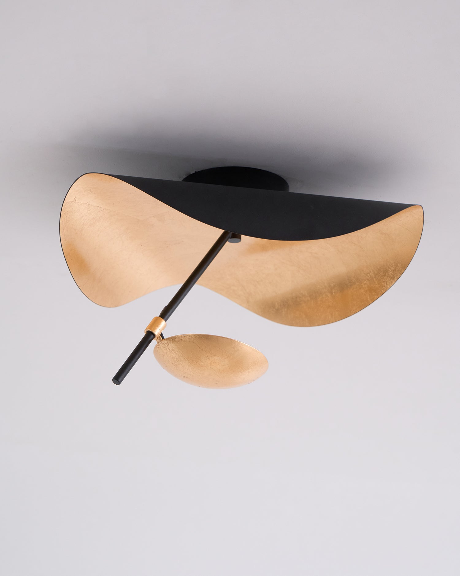 Modern Giorgio Ceiling Light Fixture - Elegant LED Flush Mount Lighting for Bedroom, Living Room & Kitchen - Energy Efficient Home Decor (Brushed Nickel Finish) - Perfect for Apartments, Dorms and Interior Design Projects