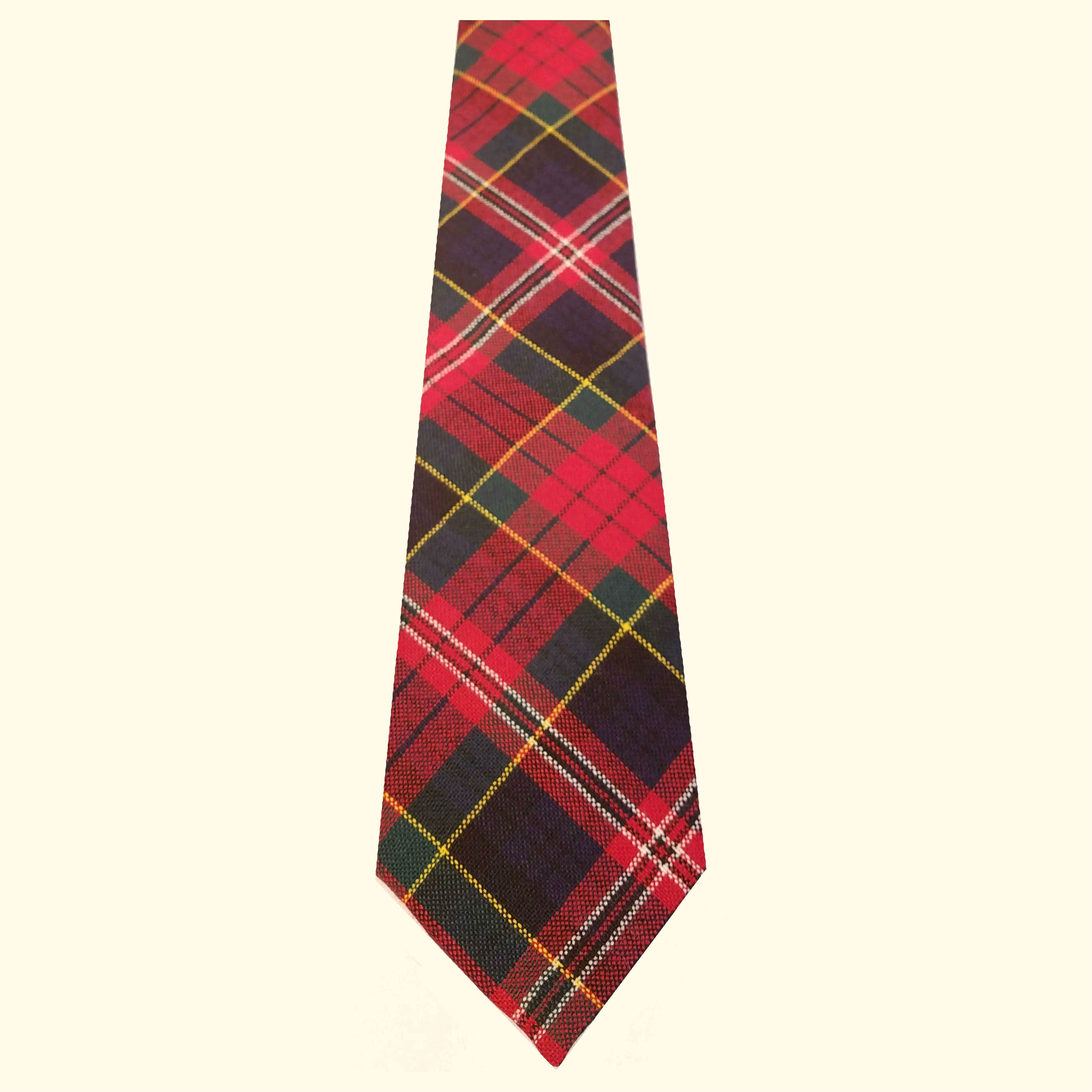 Premium Wool Tartan Neckties for Men - 99 Modern Color Patterns | Perfect for Weddings, Business & Formal Events