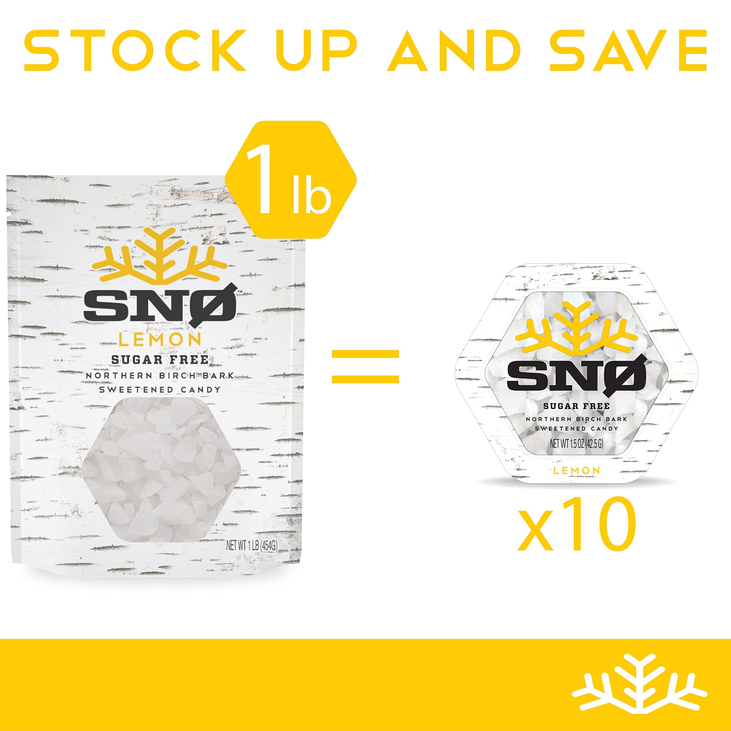 Sugar-Free Keto Lemon Xylitol Candy Chips (3-Pack, 1.5 oz Each) - Low Carb, Diabetic Friendly, Non-GMO, Vegan, Gluten Free & Kosher Snacks - Perfect for Baking, Desserts & Healthy Treats