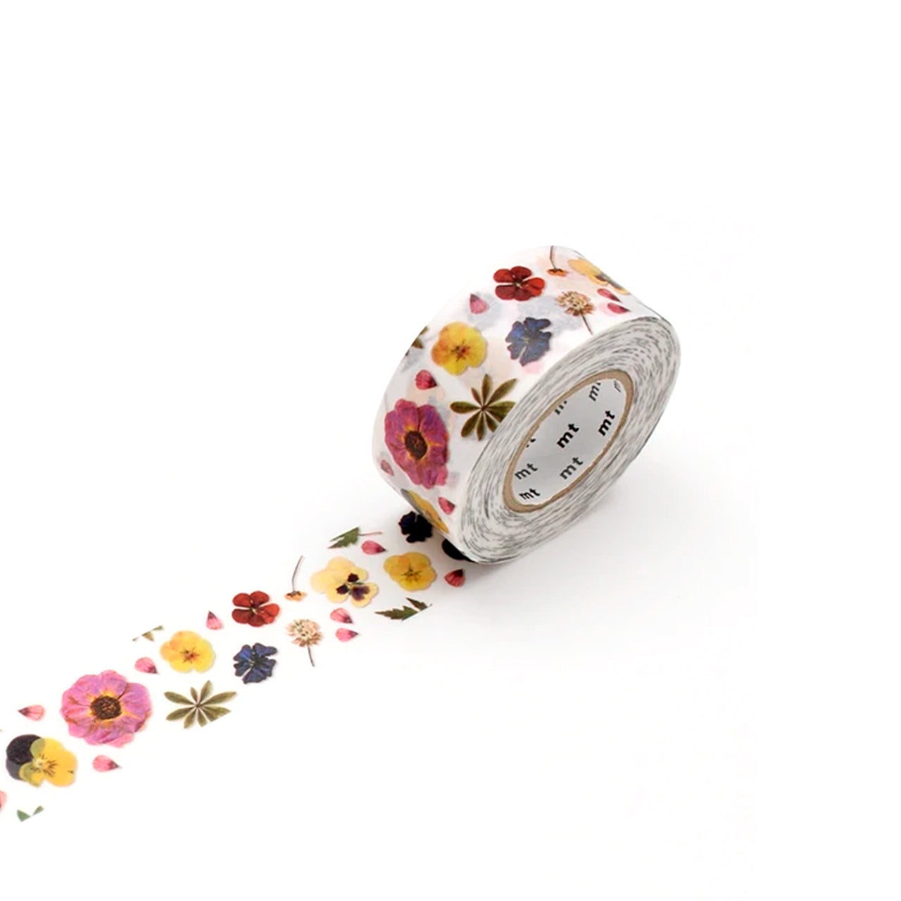 Pressed Flower Packing Tape - Decorative Floral Adhesive for Scrapbooking, Gift Wrapping & DIY Crafts - Eco-Friendly Washi Tape for Home Decor and Stationery Projects