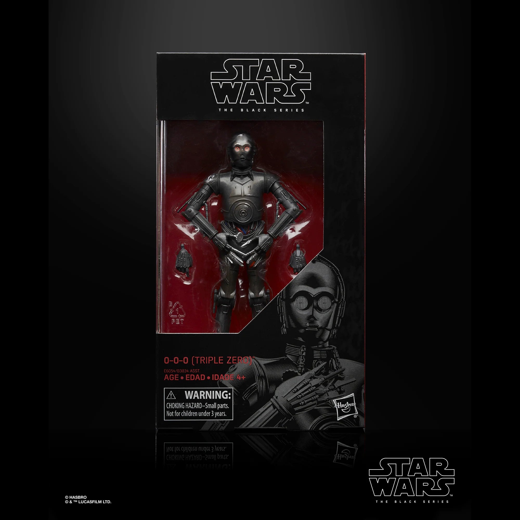 Hasbro Star Wars The Black Series Triple Zero (000) 6-Inch Action Figure - Premium Collectible for Display & Star Wars Fans