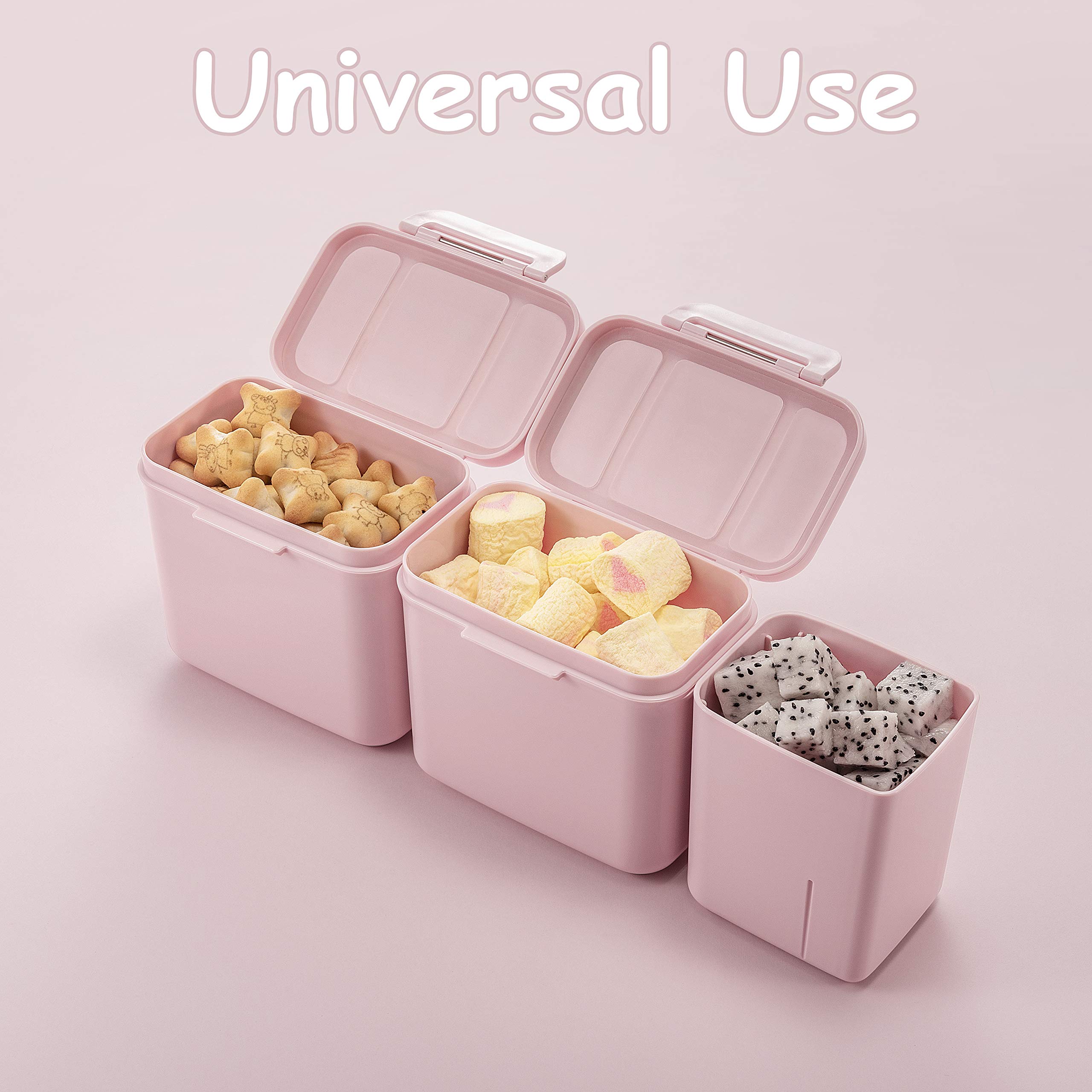 Premium Green Large Formula Dispenser with Measuring Scoop - 0.92 LB (420g) BPA-Free Polypropylene Container - Stable & Portable Design for Travel, Camping, Baby Formula Storage, Snack Cup & Outdoor Activities - Perfect for Parents, Hikers & On-the-Go Lifestyles