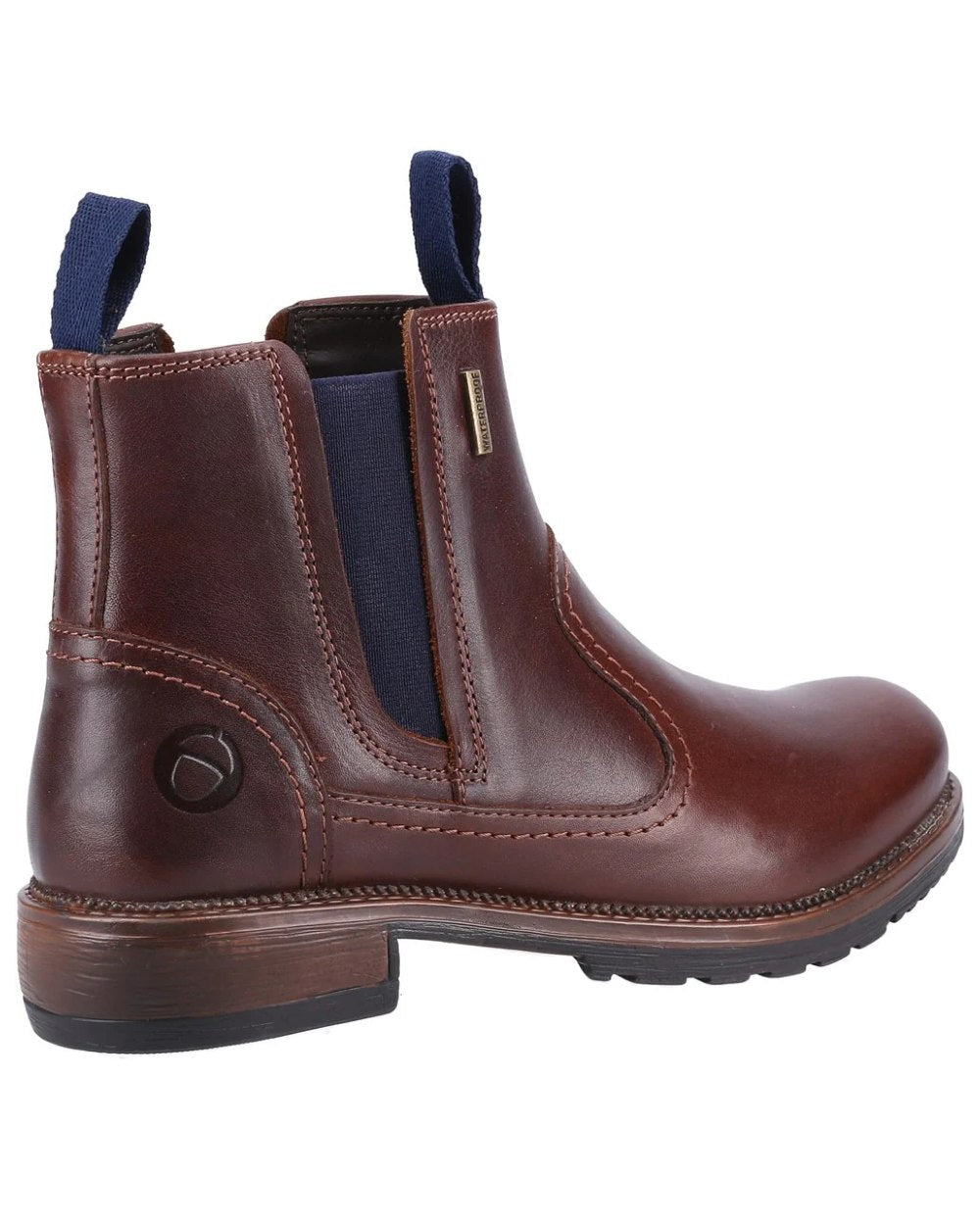 Cotswold Women's Laverton Ankle Boots - Waterproof Leather Chelsea Boots for Women - Comfortable Slip-On Winter Boots for Walking, Work & Casual Outfits