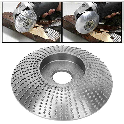 85MM Angle Grinder Wood Carving Shaping Disc - High Speed Steel Flap Wheel for Rapid Polishing, Material Removal & Finishing - Perfect for Woodworking, Metal Grinding & DIY Projects