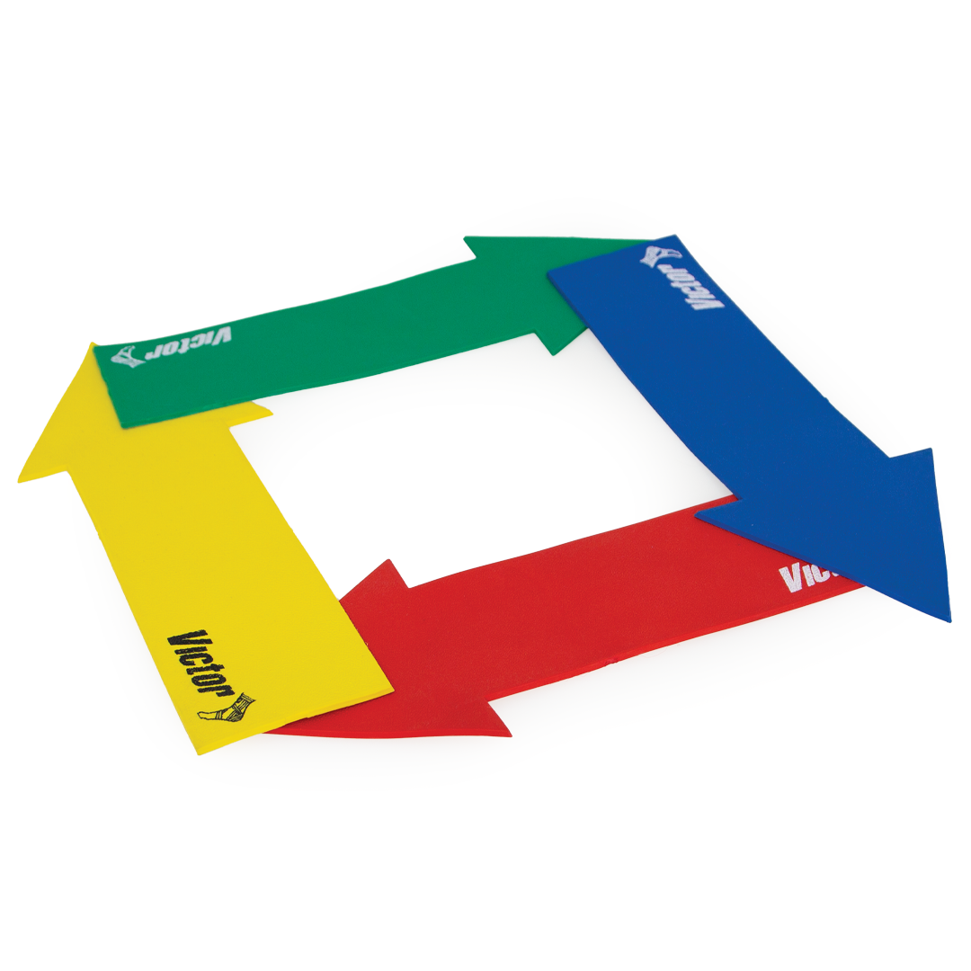 Victor Floor Marker Arrow - Non-Slip Vinyl Directional Sign for Warehouses, Factories & Retail Stores - Durable Safety Floor Marking Tape with Strong Adhesive