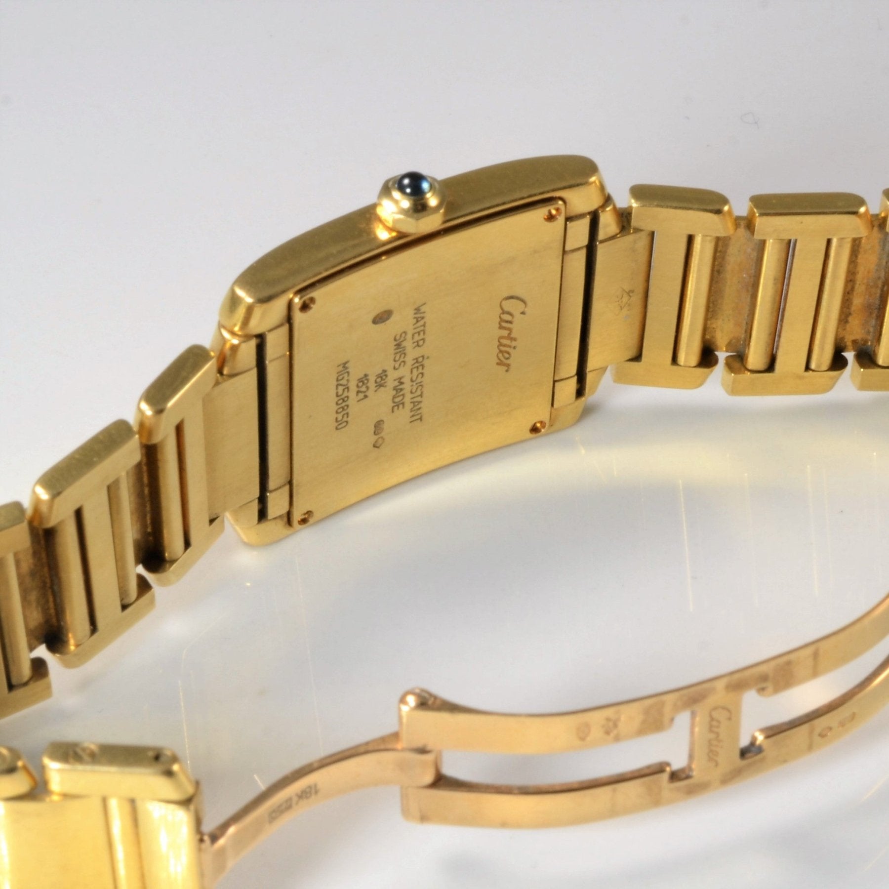 Cartier Tank Française Watch Model 1821 - Luxury Swiss Timepiece for Men & Women | Perfect for Business, Formal Events & Special Occasions
