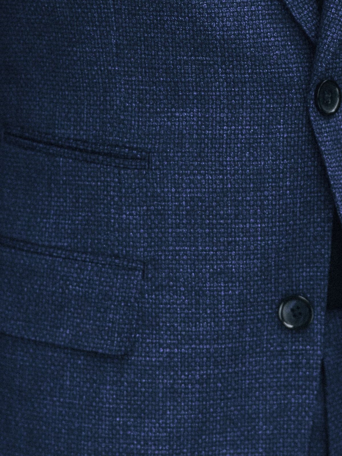 Greyson Suit - Blue Circle Stretch Slim Fit Business Suit for Men | Perfect for Office Wear, Weddings & Formal Events