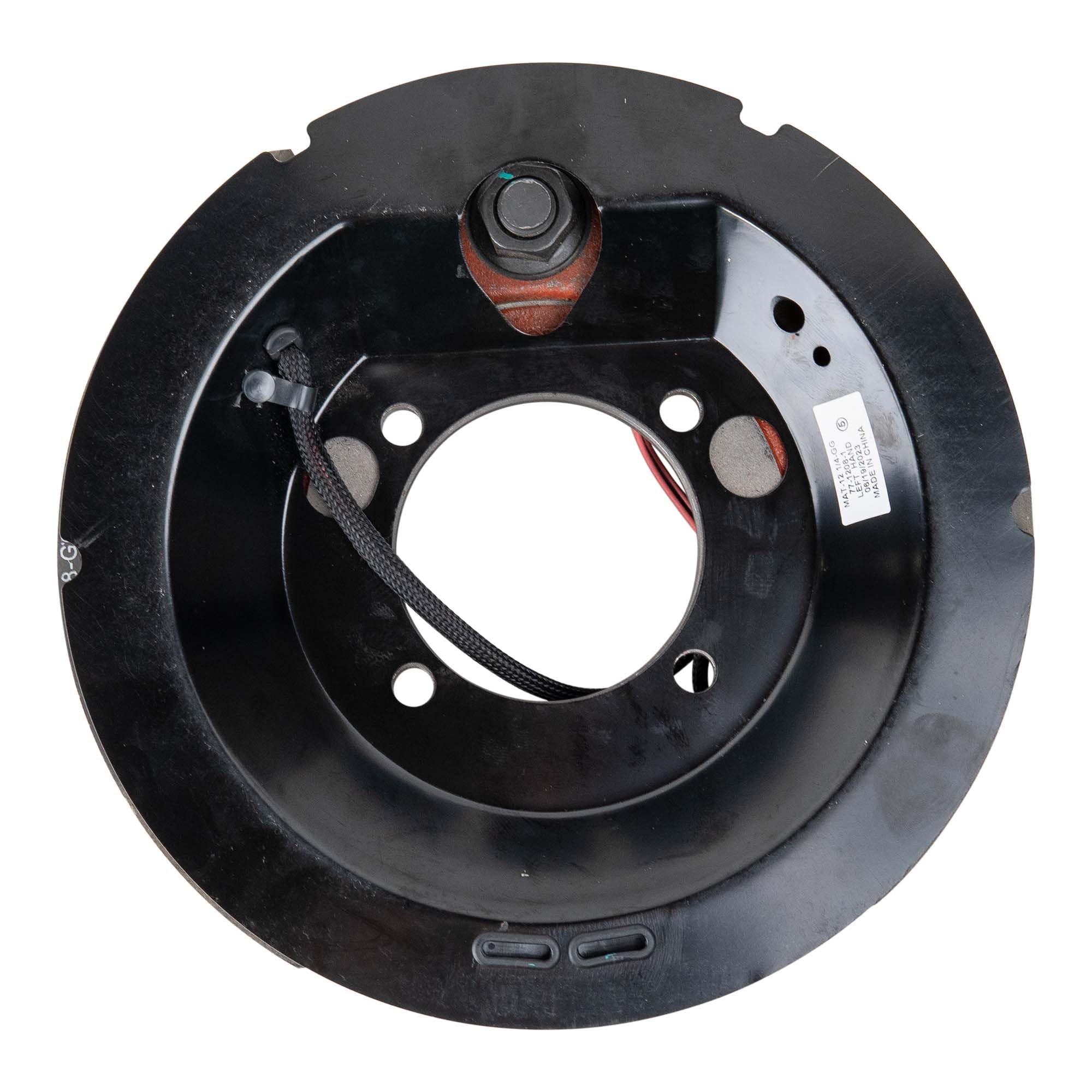 8K Trailer Axle Electric Brake Assembly - 8000 lb Capacity - 12.25x3.375 - Left Hand (Driver Side) - Heavy Duty Trailer Parts for Towing & Hauling - Perfect for Boat Trailers, Utility Trailers & RVs