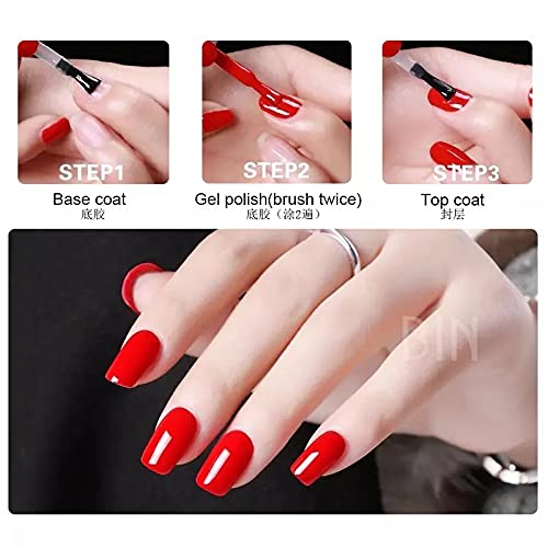 UV Lamp Dry Top Coat for Nail Extensions & Nail Art - 15ml Quick Curing Gel Polish - Perfect for Salon, Home Manicures & DIY Nail Designs