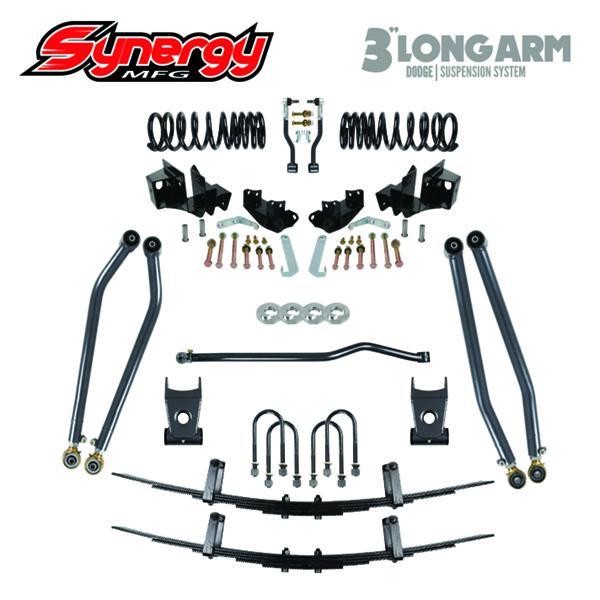 03-09 Dodge Ram 1500 Synergy 3 Long Arm Suspension Lift Kit - Off-Road Performance Upgrade for Enhanced Ground Clearance & Stability - Perfect for Rock Crawling, Overlanding & Trail Adventures