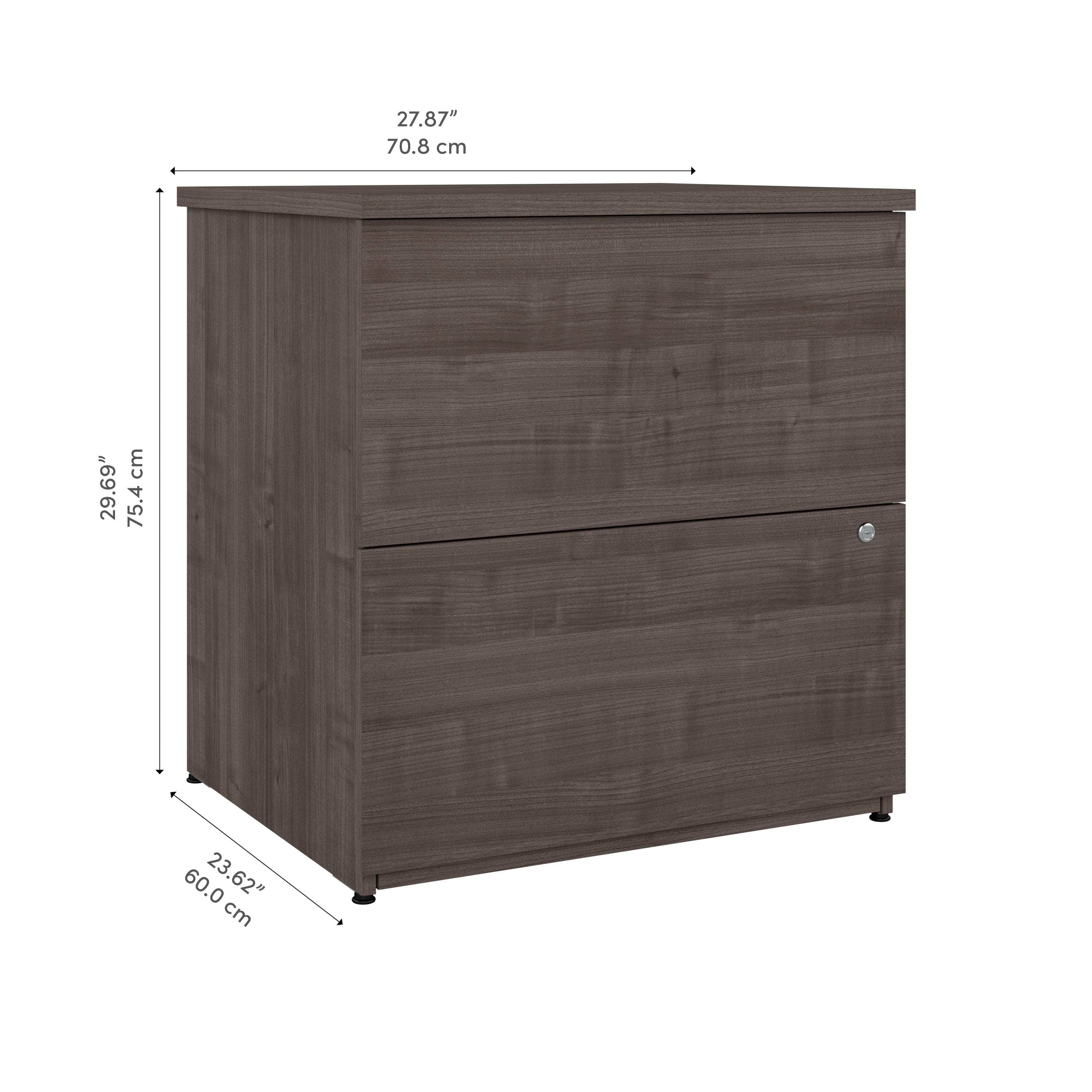 28W Standard 2-Drawer Lateral File Cabinet - 5 Color Options for Office & Home Organization | Durable Metal Filing Cabinet for Documents & Folders