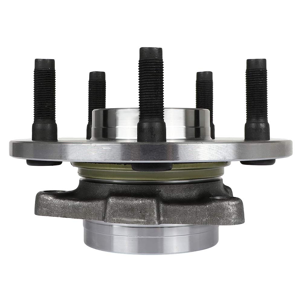 Replaces 515072 Front 5-Lug Wheel Axle Bearing & Hub Assembly Compatible with 2002-2008 Dodge Ram 1500 - Wheel Hub Bearing Kit (2-Piece Set) - Perfect for Off-Roading, Towing & Daily Driving