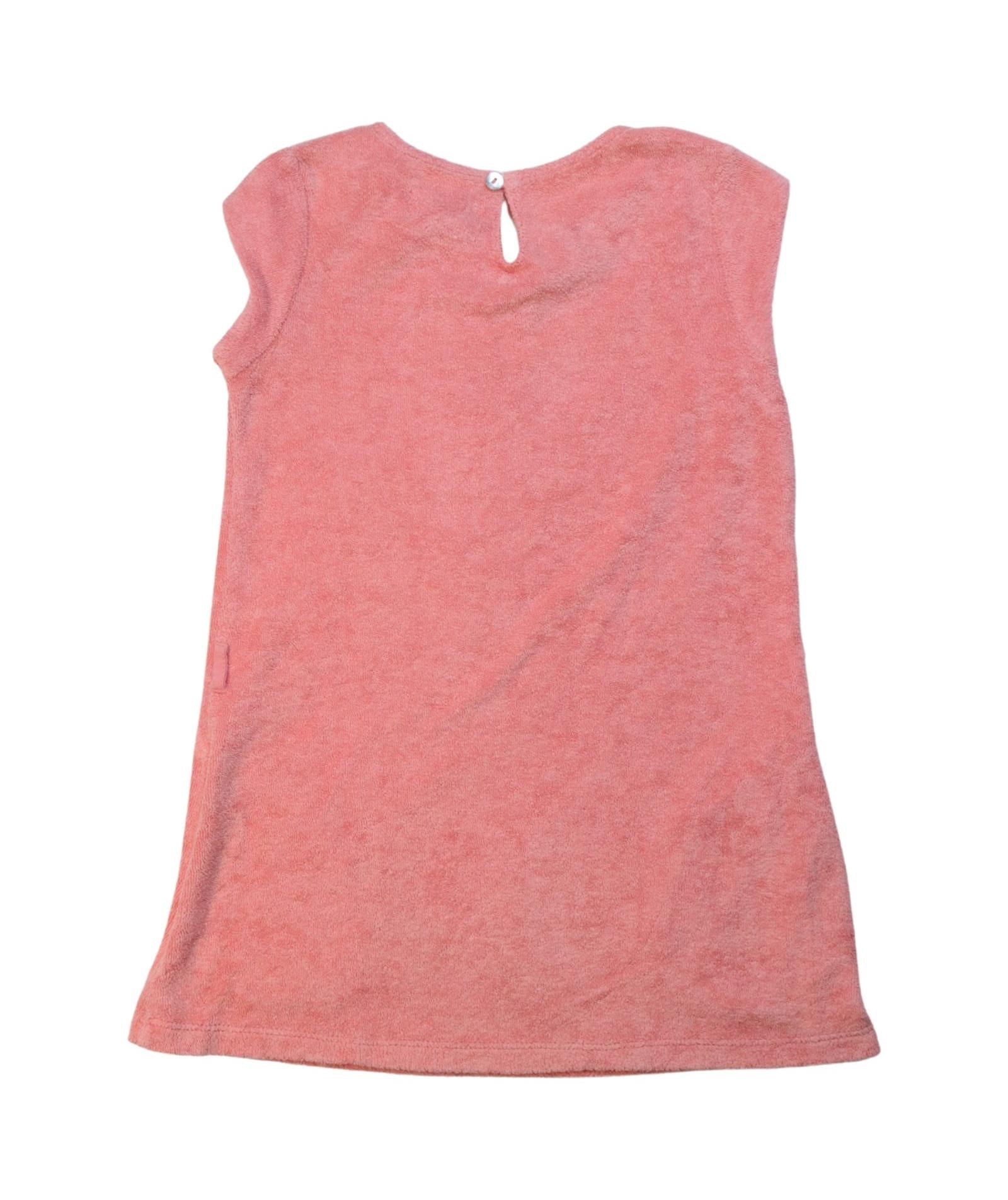 Arsène et les Pipelettes Girls' Sleeveless Summer Dress 4T - Perfect for Beach Outings, Birthday Parties & Casual Playdates
