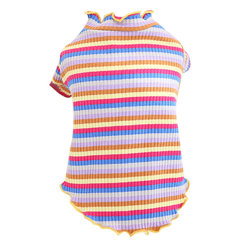 Stretchy Pet T-Shirt for Dogs & Cats - Loose Fit Outfit for Playtime