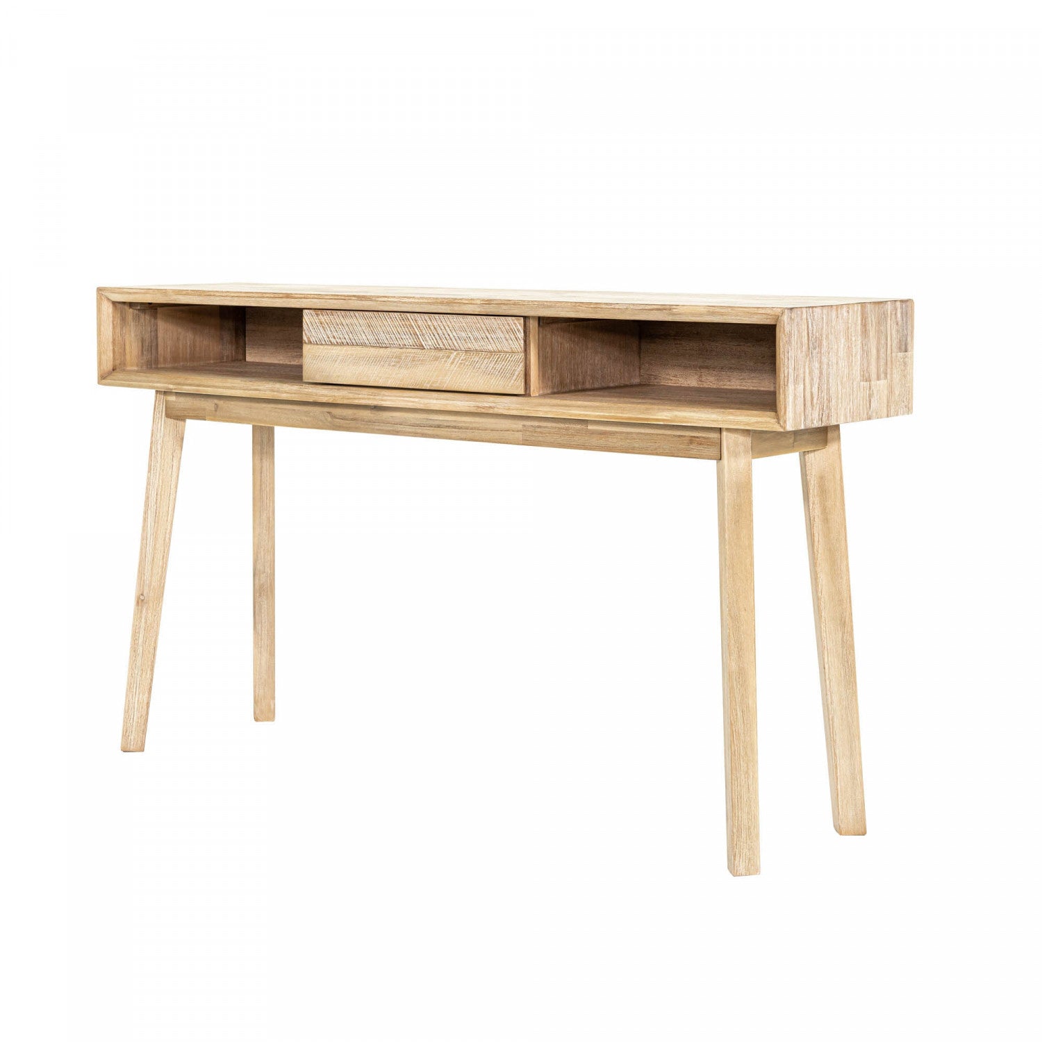 Abenra Console Table - Light Driftwood Finish Entryway Sofa Table | Perfect for Hallway, Living Room & Home Decor