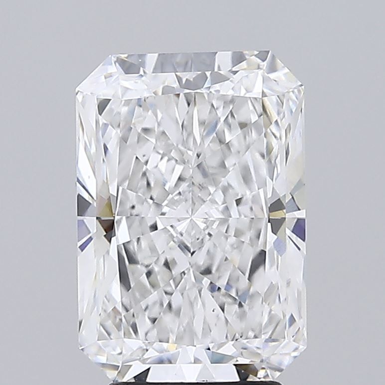 3.72 Carat D Color VS1 Clarity Radiant Cut Lab-Grown Diamond for Engagement Rings & Fine Jewelry