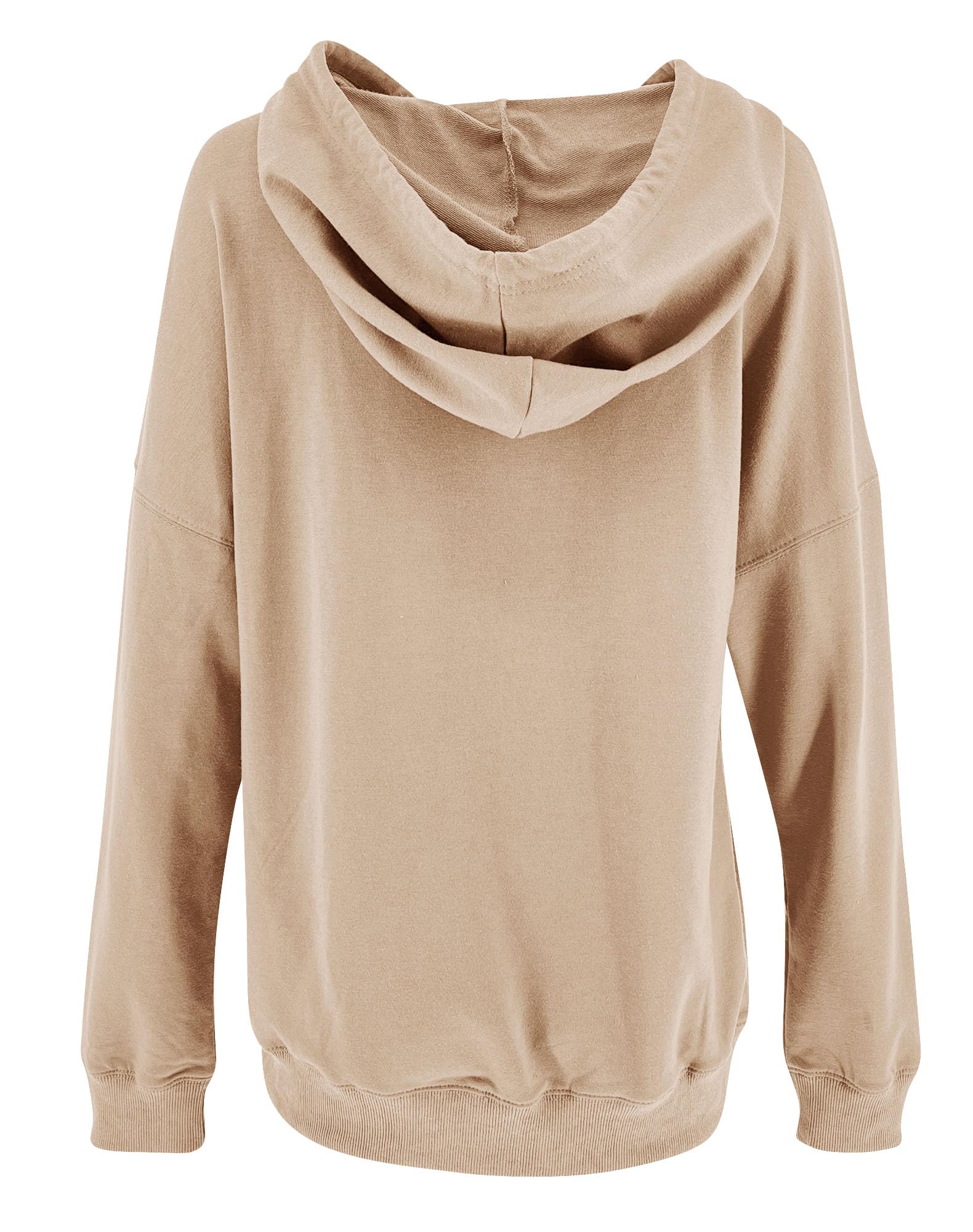 Yuccalley Women's Long Sleeve Hoodie with Pockets - Casual Pullover Sweatshirt for Women - Perfect for Fall, Winter & Outdoor Activities