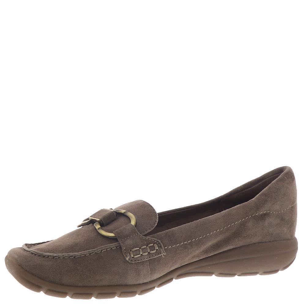 Easy Spirit Women's Comfortable Slip-On Flats - Lightweight Walking Shoes for Work, Travel & Everyday Wear