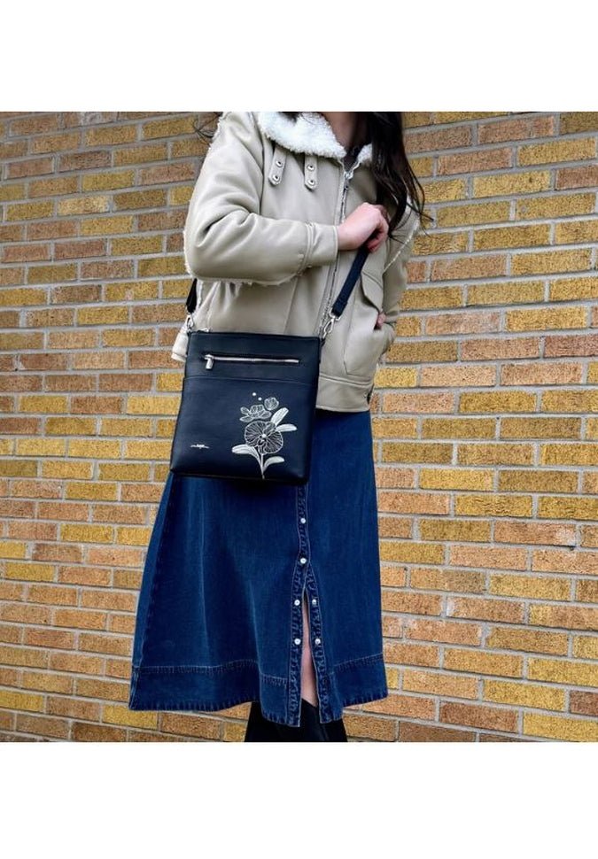 Espe Orchid Crossbody Bag for Women - Stylish & Lightweight Shoulder Purse - Perfect for Travel, Shopping & Everyday Use