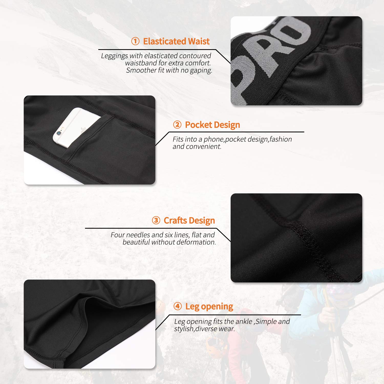Queerier Men's Compression Shorts 1/3/4 Pack - Moisture Wicking Spandex Workout Underwear for Running, Gym & Sports - Breathable Athletic Base Layer Shorts for Cycling, Basketball & Training
