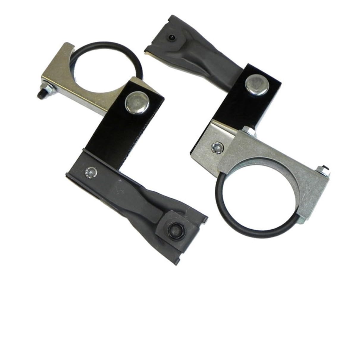 1969 Chevelle SS Rear Exhaust Tail Pipe Hangers - Heavy Duty Stainless Steel Brackets for Muscle Car Restoration & Performance Upgrades (Perfect for Classic Car Shows & Drag Racing)