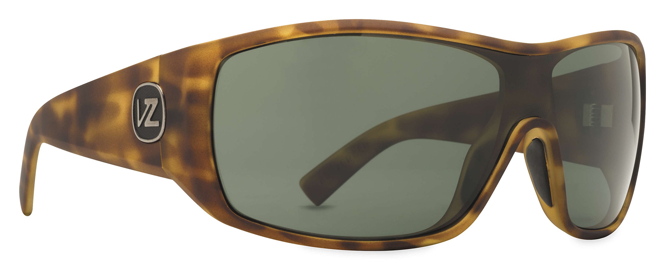 VonZipper Men's Berzerker Sunglasses - Tortoise/Vintage Grey Frame - UV Protection Polarized Lenses for Outdoor Sports, Driving & Beach Activities