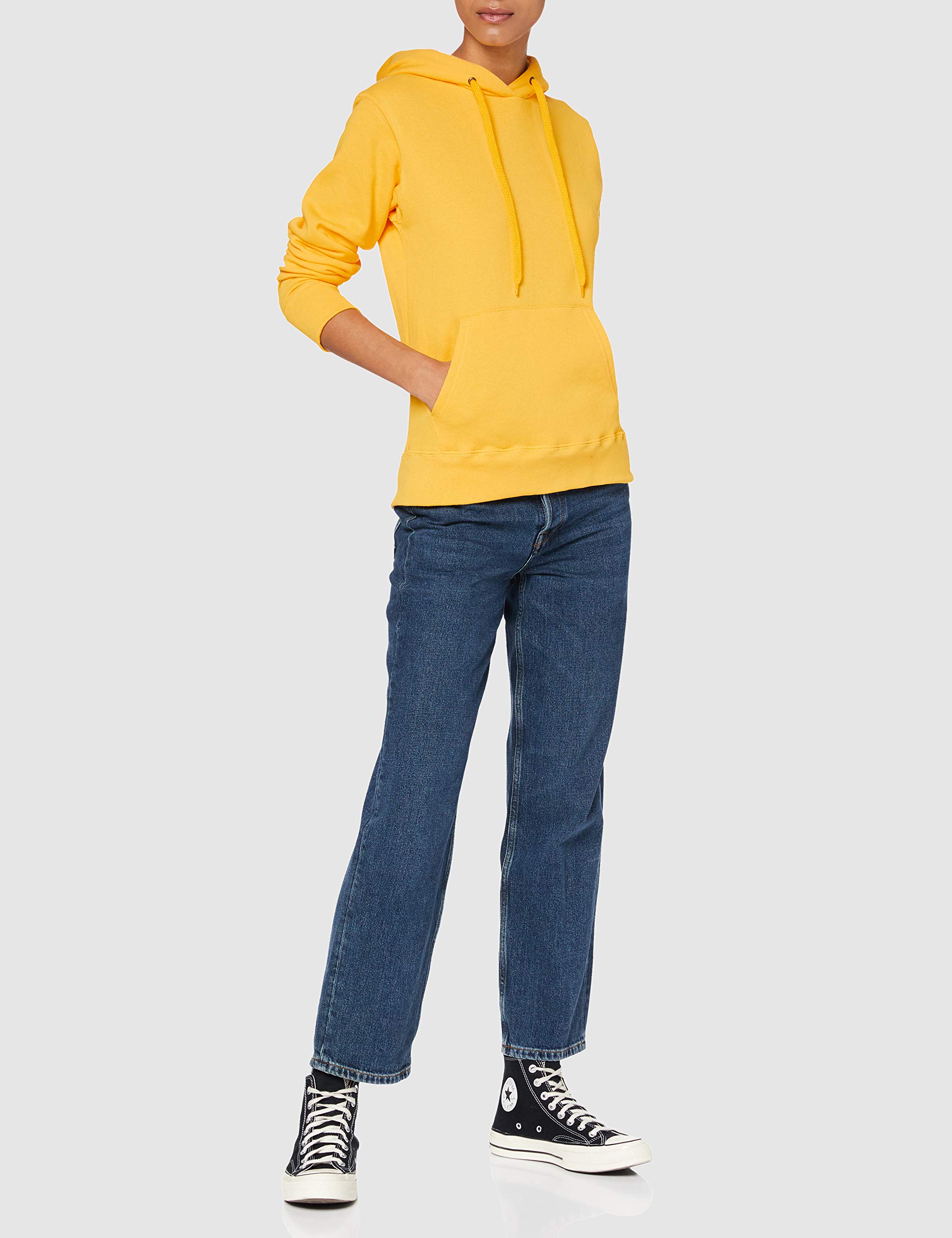 Fruit of the Loom Women's Classic Pullover Hooded Sweatshirt - Soft Cotton Blend Fleece Hoodie for Casual Wear, Lounge & Outdoor Activities