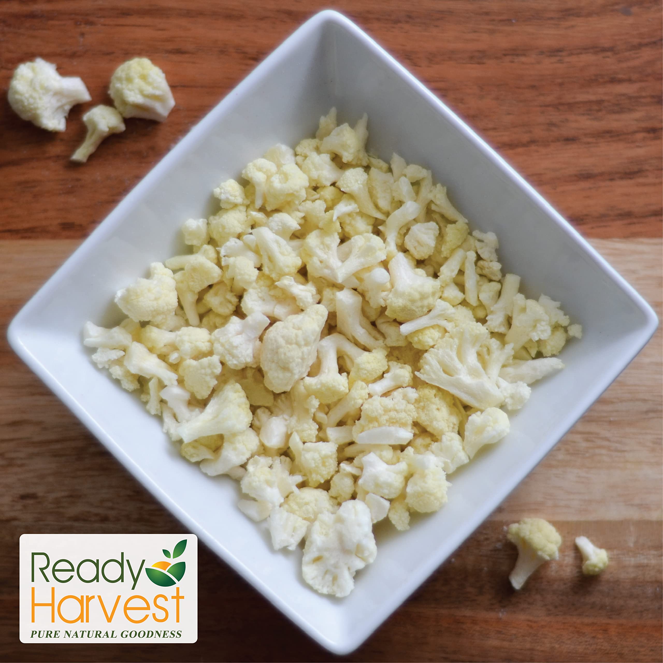Freeze-Dried Whole Cauliflower in #10 Can | Emergency Food Storage, Camping & Survival Supplies | 25-Year Shelf Life | 6-Pack | Perfect for Prepping, Outdoor Adventures & Long-Term Food Preservation