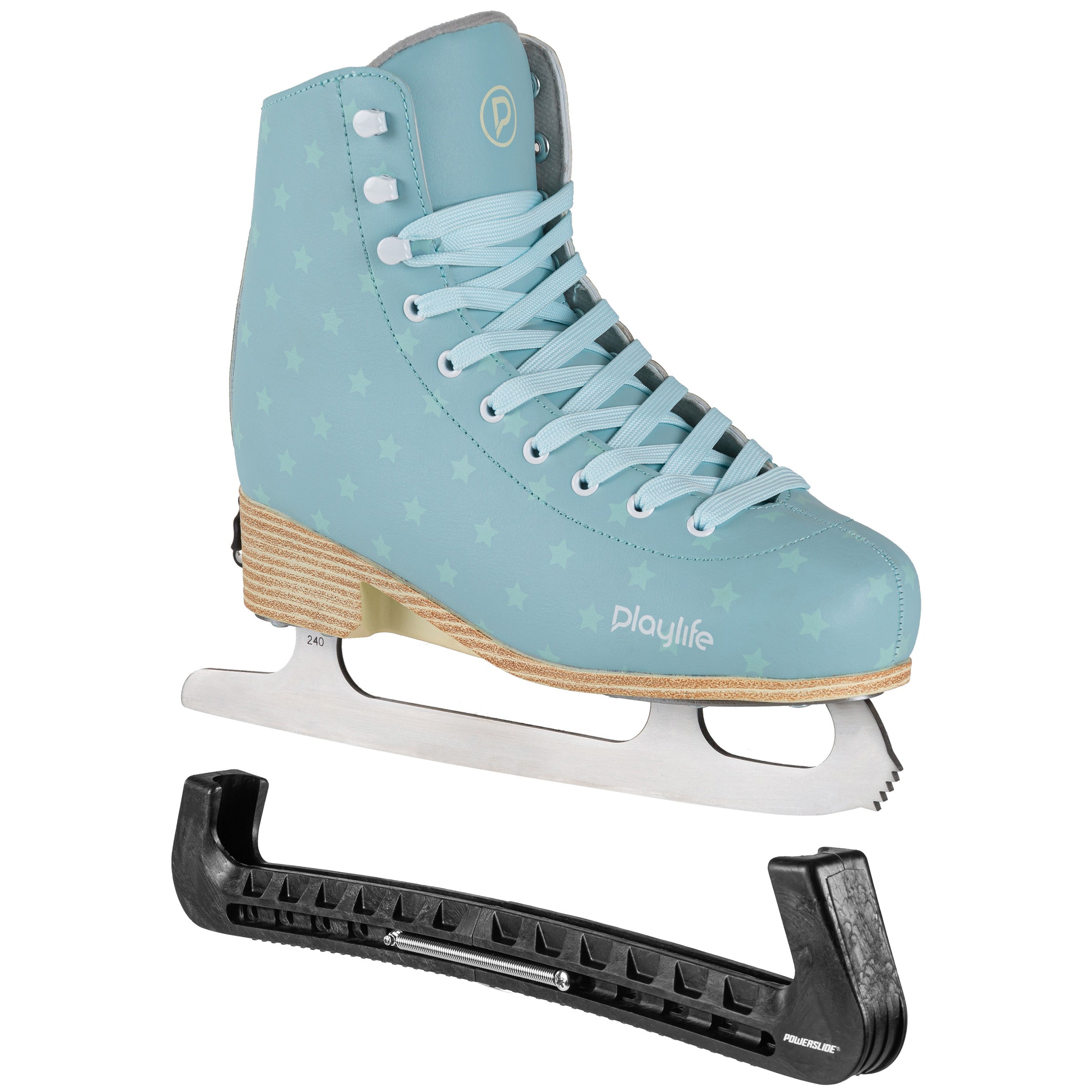 Premium Blue Sky Adjustable Ice Blade Covers - Protective Hockey Skate Guards for Indoor & Outdoor Use - Perfect for Rink, Training, and Storage