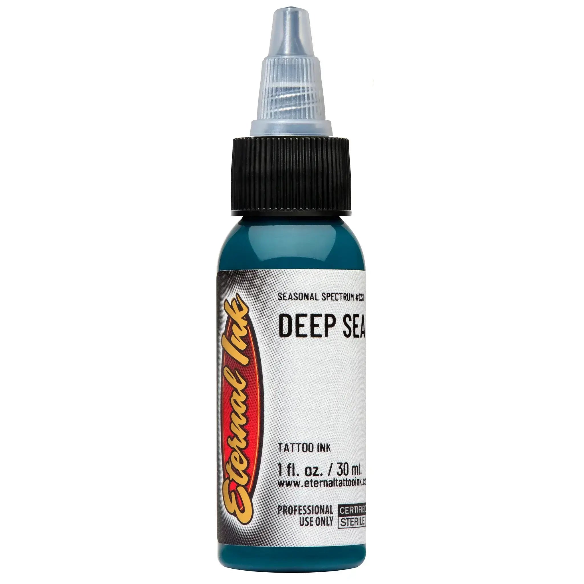Deep Sea Eternal Ink - 1 oz Permanent Waterproof Ink for Fountain Pens, Calligraphy & Art - Ideal for Writing, Drawing, and Professional Documents