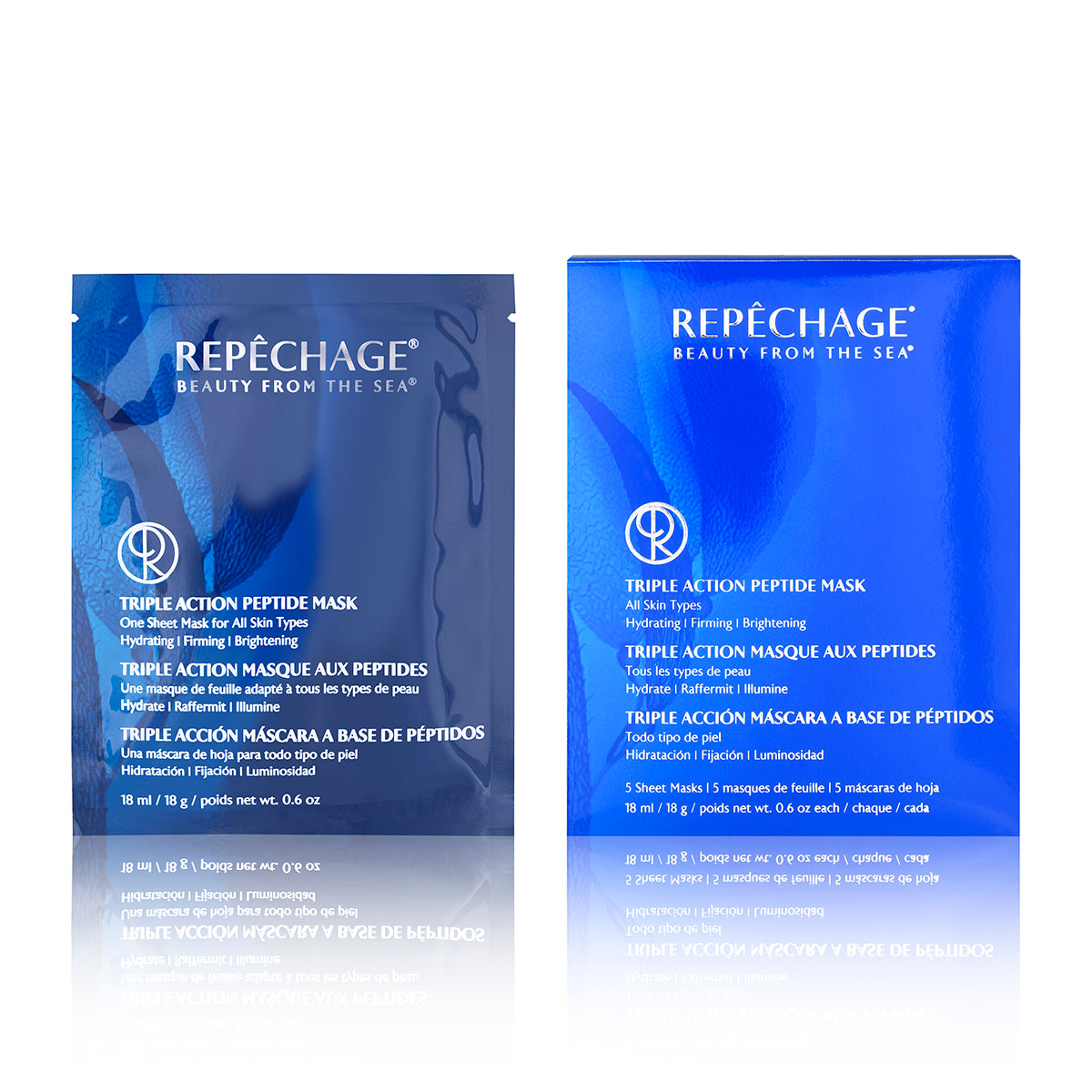 Triple Action Peptide Face Mask - Anti-Aging, Hydrating & Firming Treatment for Glowing Skin | Perfect for Night Routine & Spa Days
